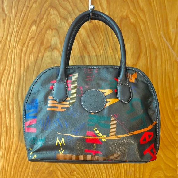 Carlos Falchi Handbags - Falchi Sport Carlos Falchi 90s graffiti bag